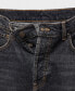 Фото #9 товара Men's Relaxed Fit Dark Wash Jeans
