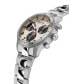 Men's Swiss Chronograph Startimer Stainless Steel Strap Bracelet Watch 41mm