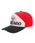 Фото #2 товара Men's Red/Black Chicago Bulls Pinch Chevron Adjustable Hat