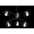 Ceiling Light DKD Home Decor 70 x 67 x 60 cm Crystal Golden Metal Transparent 50 W
