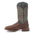 Фото #3 товара Dan Post Boots Ivan Embroidered Square Toe Cowboy Mens Blue, Brown Casual Boots
