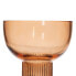Vase Brown Crystal 15 x 15 x 15 cm