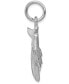 ფოტო #2 პროდუქტის Airplane Charm Pendant in 14k White Gold