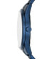 ფოტო #3 პროდუქტის Men's Dante Multifunction Blue Stainless Steel Watch 42mm