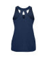 ფოტო #3 პროდუქტის Women's Navy Chicago Bears 2024 NFL Training Camp Tank Top