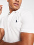 Фото #3 товара Футболка-поло Polo Ralph Lauren - поло с логотипом белого цвета