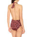 Stella McCartney Women's 189363 One-Piece Pink Leopard Swimsuit Size S