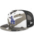 Men's Camo Los Angeles Dodgers Urban Camo Trucker 9FIFTY Snapback Hat