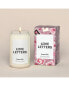 Homesick Love Letters Scented Candle White