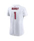 Women's Kyler Murray White Arizona Cardinals Player Name Number T-shirt