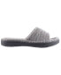 Фото #2 товара Isotoner Women's Space Knit Andrea Slide Slipper, Online Only