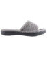 Isotoner Women's Space Knit Andrea Slide Slipper, Online Only