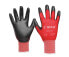 Фото #1 товара Рабочие перчатки Cimco для мастерской - черно-красные - размер М - для взрослых - унисекс