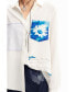 ფოტო #4 პროდუქტის Women's Patchwork pocket daisy shirt