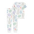 2Pcs Carter's Child of Mine Toddler Unisex Easter Pajama Set 5T 100%Cotton White - фото #1