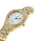 ფოტო #2 პროდუქტის Women's Cristal Spectra 18k Gold-plated Stainless Steel Diamond Watch, 28mm