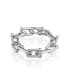 ფოტო #2 პროდუქტის Kosi Bracelet in White Gold-Plated Brass