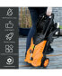 Фото #5 товара 3000PSI Max 2.4 GPM Electric Pressure Washer with 4 Nozzles, Foam Cannon & Spray Gun