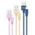 Фото #1 товара NANOCABLE 10.10.0401-CO2 USB-A To Lightning Cable 1 m 3 units