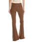 Paige High-Rise Lou Lou Cognac Flare Leg Jean Women's Brown 29