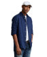 Фото #3 товара Men's Classic Fit Linen Shirt