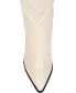 ფოტო #4 პროდუქტის Women's Daria Wide Calf Cowboy Knee High Boots