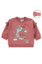 Фото #1 товара Комплект для девочек Tom и Jerry 6-18 месяцев - розовый