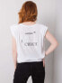 Фото #8 товара Женская футболка белая с надписями на спине Factory Price