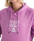 ფოტო #4 პროდუქტის Women's Snow Graphic Pull-On Hoodie