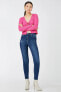 Kadın Orta İndigo Jeans 3WAL40074MD
