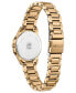 Eco-Drive Women's Corso Gold-Tone Stainless Steel Bracelet Watch 28mm