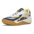 Фото #2 товара Puma Black Fives X AllPro Nitro Basketball Mens Blue Sneakers Athletic Shoes 37