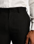 Фото #10 товара ASOS DESIGN slim suit trousers in black