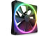 Фото #18 товара NZXT F140RGB Duo - 140mm Dual-sided RGB Fan - Twin Pack (Black) w/RGB Controller