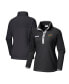 ფოტო #1 პროდუქტის Women's Black Minnesota Wild Benton Springs Half-Snap Jacket