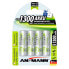 ANSMANN 1x4 MaxE NiMH Rechargeable Mignon AA 1300mAh Batteries Серебристый - фото #1