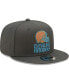 Фото #4 товара Men's Graphite Cleveland Browns Color Pack Multi 9FIFTY Snapback Hat