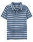 Фото #5 товара Kid Striped Jersey Polo Shirt 4