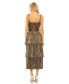 ფოტო #2 პროდუქტის Women's Ieena Ruffle Tiered Buckle Detail Dress