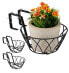 Фото #1 товара Blumentopfhalter Balkon 3er Set