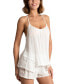 ფოტო #3 პროდუქტის Flower Child Shorts Pajama Set