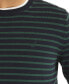 ფოტო #3 პროდუქტის Men's Navtech Classic-Fit Stripe Crewneck Sweater