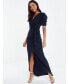 Фото #5 товара Women's Puff Sleeve Maxi Dress