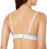 Фото #3 товара Calvin Klein 246393 Womens Cotton Lightly Lined Demi T-Shirt Bra Gray Size 32DD