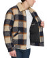 Men's Plaid Full-Zip Depot Jacket with Fleece Collar