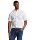 ფოტო #1 პროდუქტის Men's Big & Tall Garment-Dyed Oxford Shirt