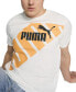 Фото #1 товара Men's Power Logo Graphic Crewneck T-Shirt