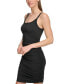 ფოტო #5 პროდუქტის Women's Jacquard Ruched Sleeveless Tank Dress