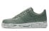 Фото #2 товара Nike Air Force 1 Low 07 LV8 LTHR Leather Clay Green 涂鸦 低帮 板鞋 男款 军绿色 / Кроссовки Nike Air Force AJ9507-300