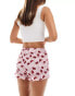 ASOS DESIGN micro shorts in cherry print Разноцветный, M - EU 40-42 - фото #4